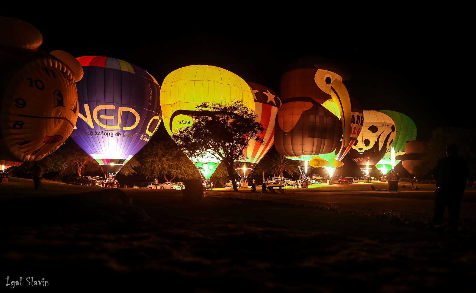מופעים בקרקע ובאוויר (צילום: יגאל סלבין)